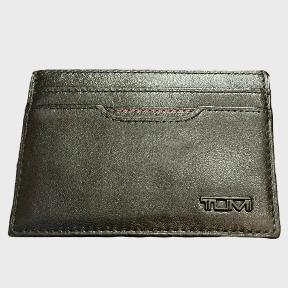 Tumi T-Tech Crossbody Messenger Bag and Delta Slim Card Case